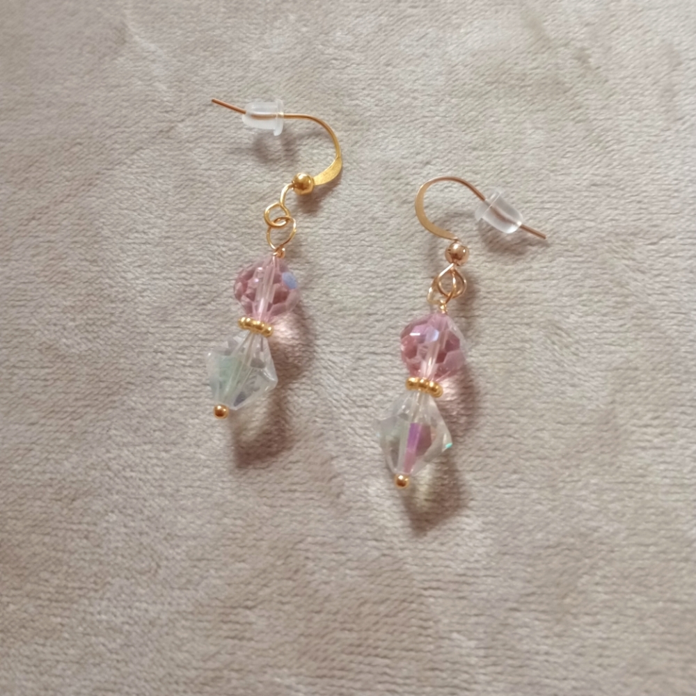 Stunning Crystal Dangling Earrings